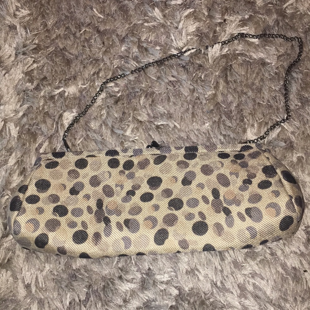 Polka dot purse